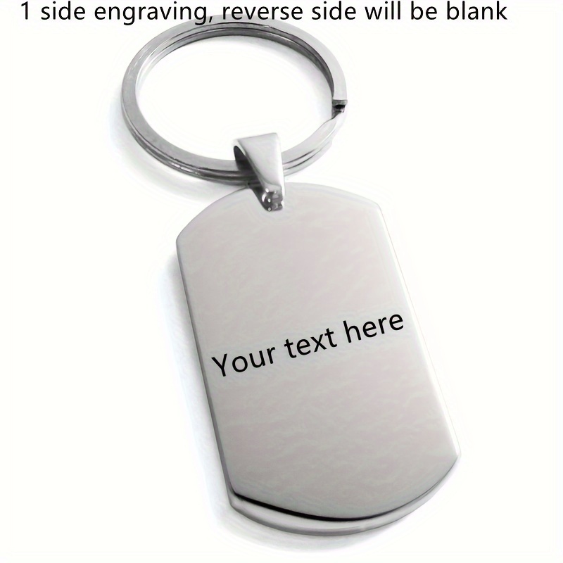 Custom Men's Army Dog Tag Pendant Identity Necklace Engraved Stainless Steel